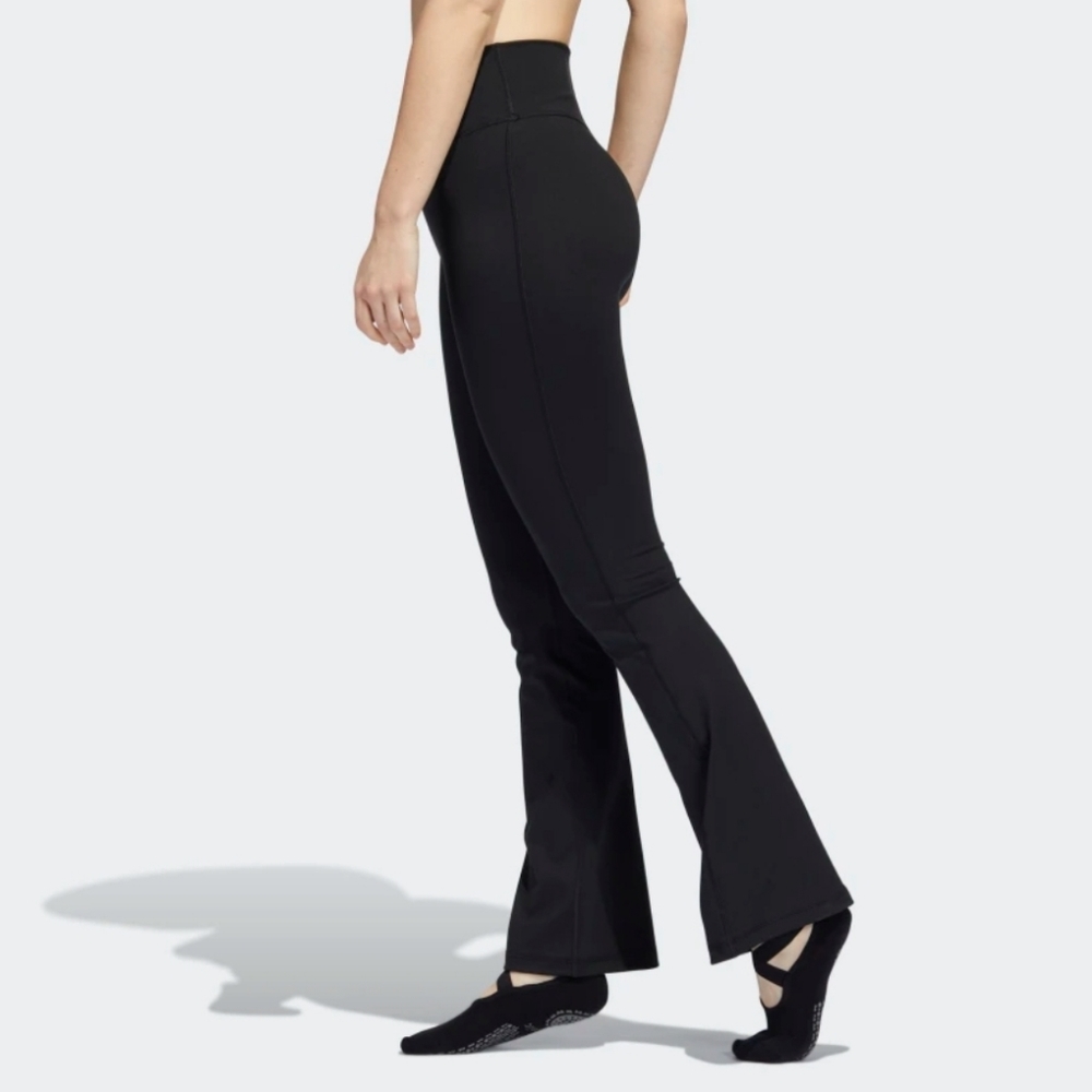 LIKE NEW Adidas Women's Pants | Flared Leggings | Black Yoga Pants